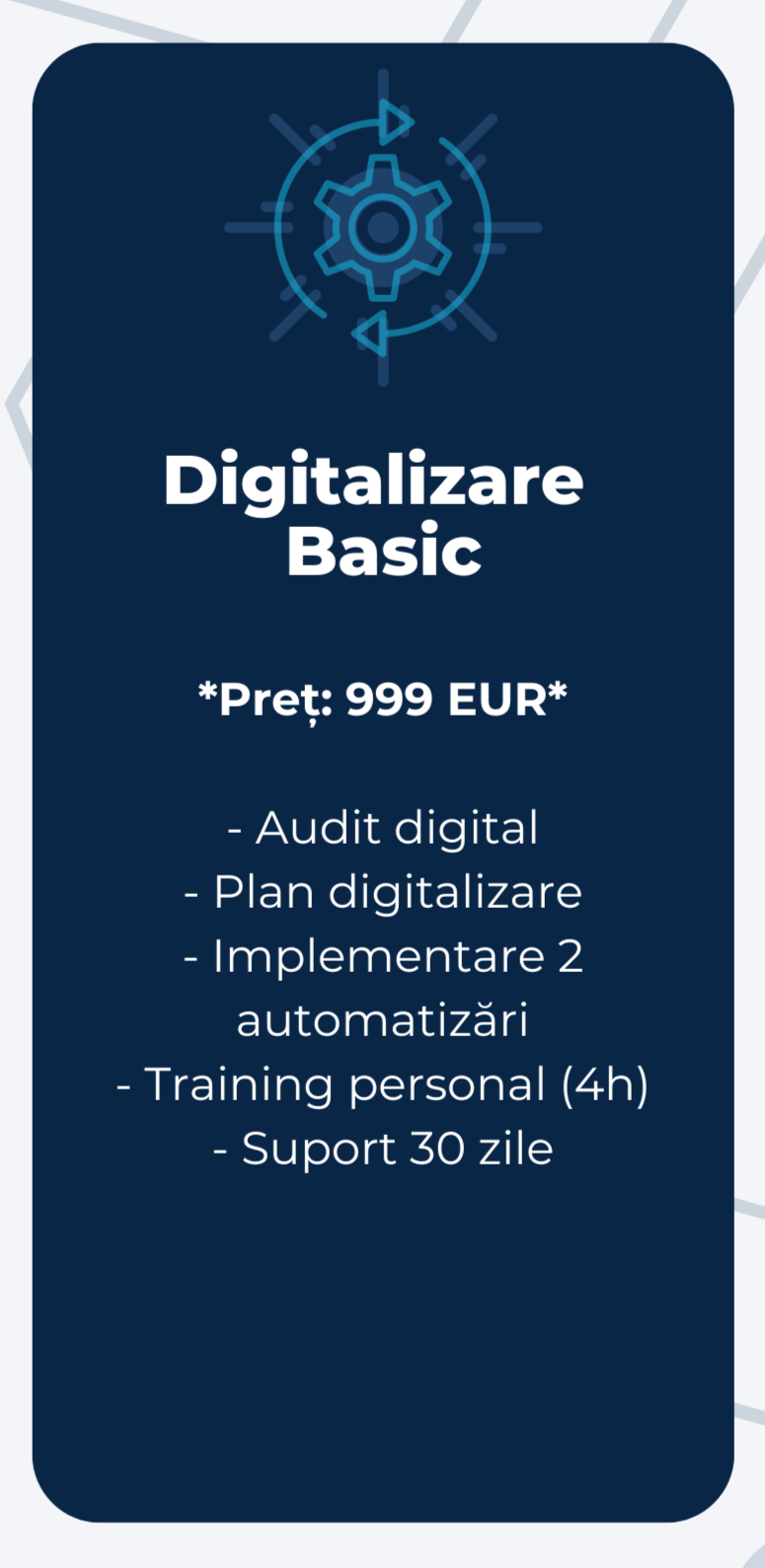 Consultanță și Automatizare Basic