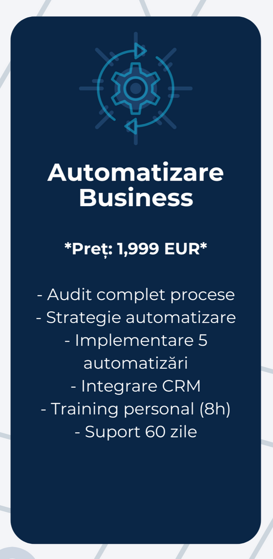 Consultanță și Automatizare Business